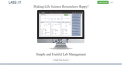 Desktop Screenshot of labsuit.com